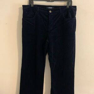 Chaps thin courteroy navy blue